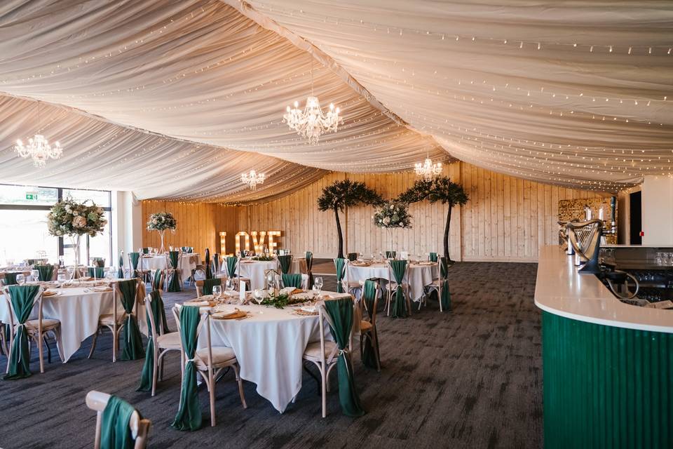 Wedding Breakfast In Our Barn