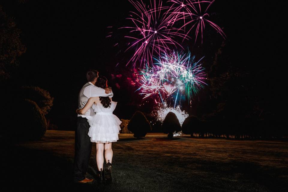 Light the night sky