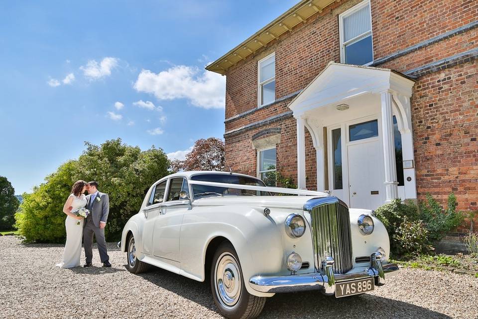 The Shottle Hall Wedding Car