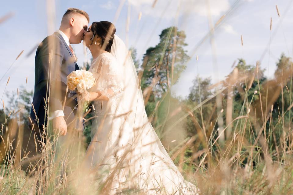 Kisses in the grass