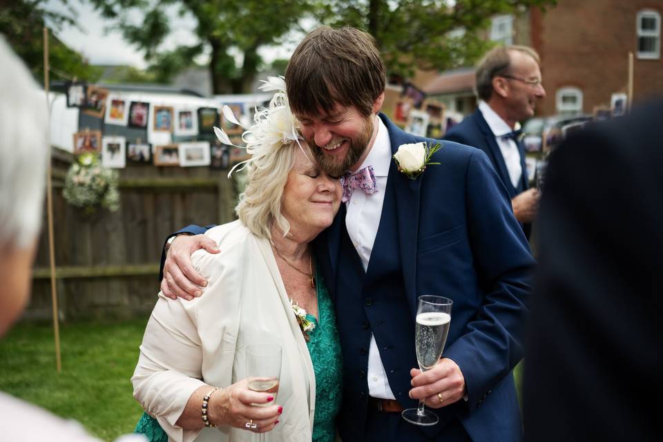 Candid wedding