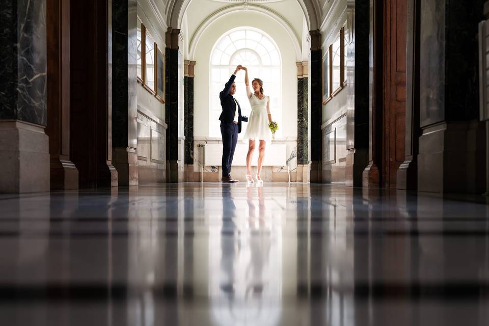 Islington Town Hall wedding