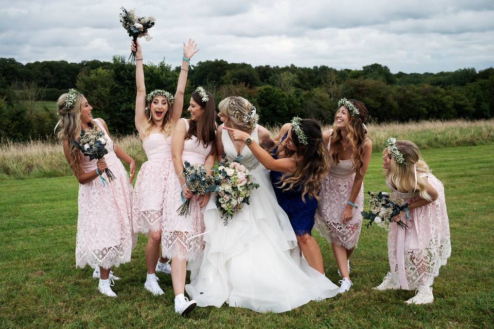 Monkton Barn wedding