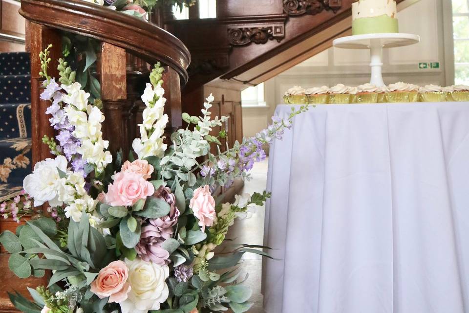 Staircase Flowers @ Gosfield