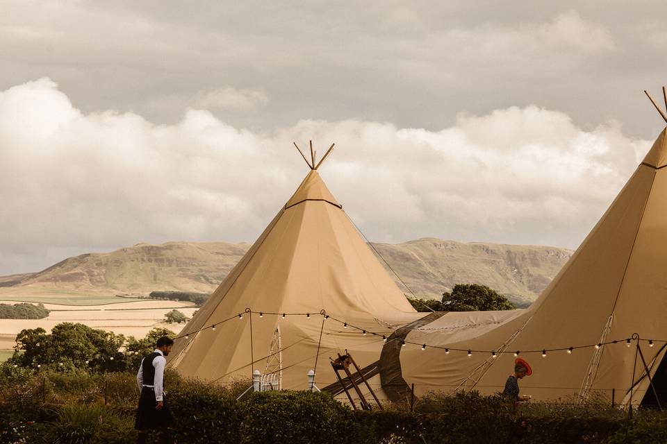 Scottish Outdoor Wedding