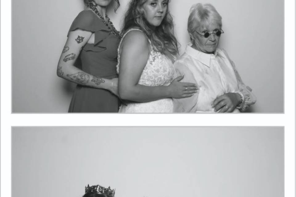 Photo strip B/W