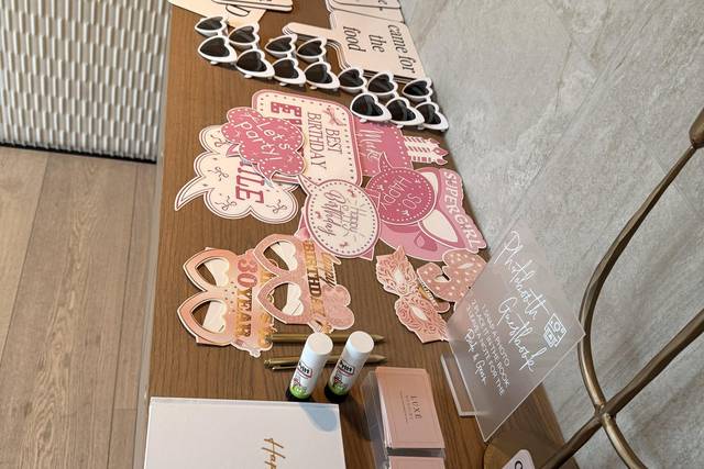 Our props & personalised book