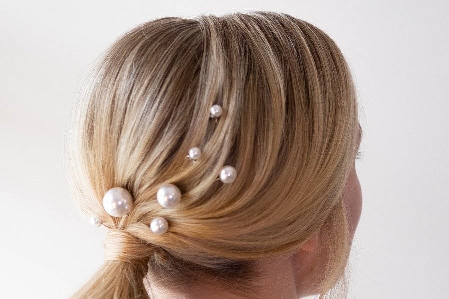 Bridal updo