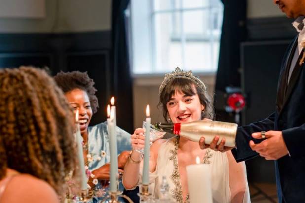 Bridgerton themed wedding