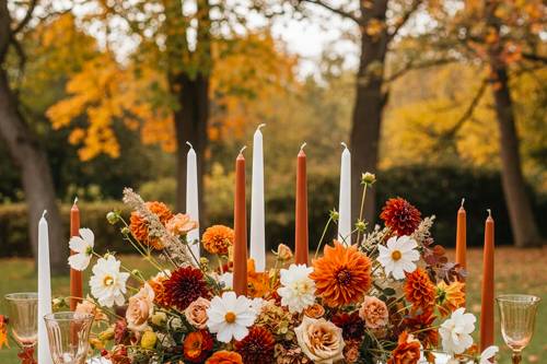 Autumn wedding pick & mix