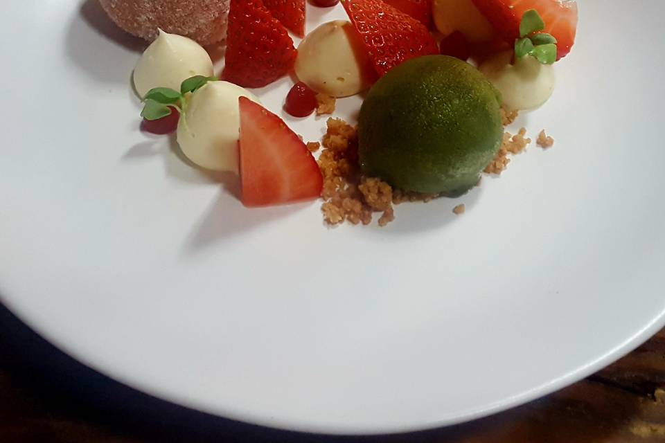 Strawberries and Cream