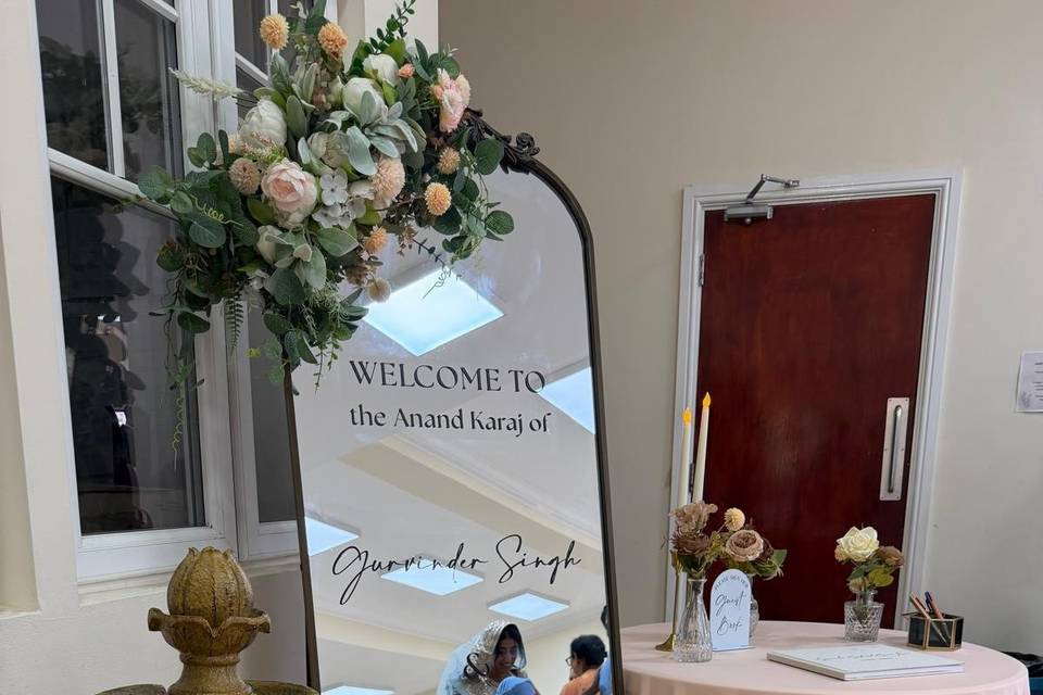 Personalised entrance