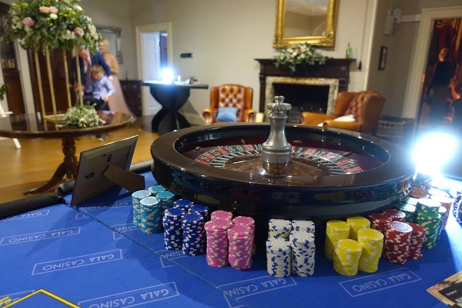 Roulette hire for wedding