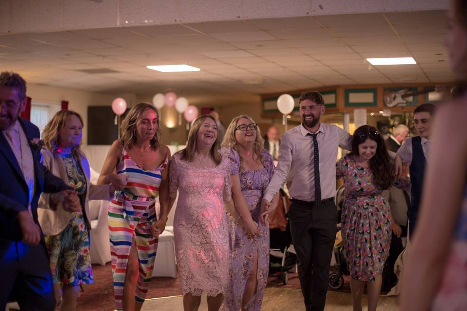 Wedding Reception Dance Circle