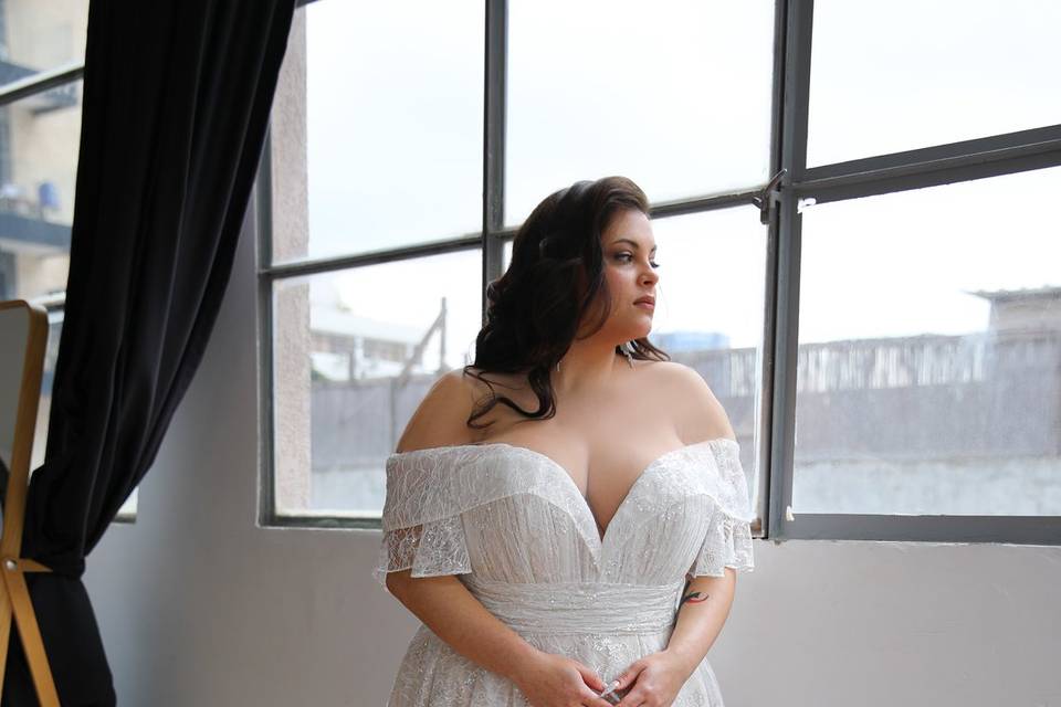 Plus Size Wedding Dress Liera