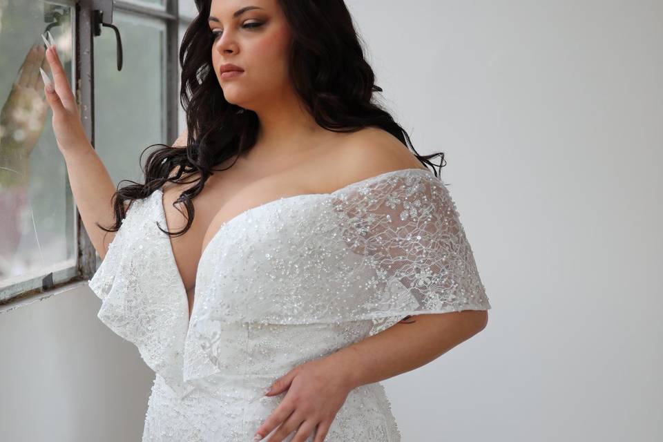 Lace Plus Size Wedding Dress