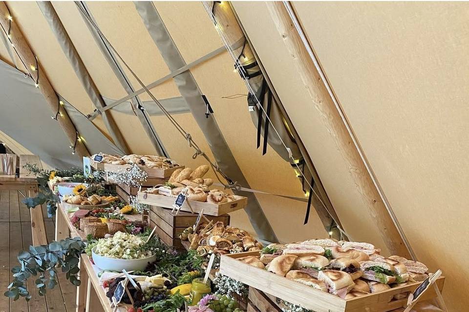 Cold Buffet Set-Up