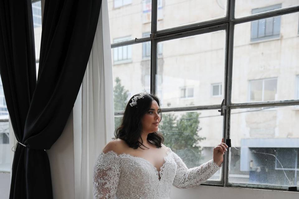 Lace Plus Size Wedding Dress