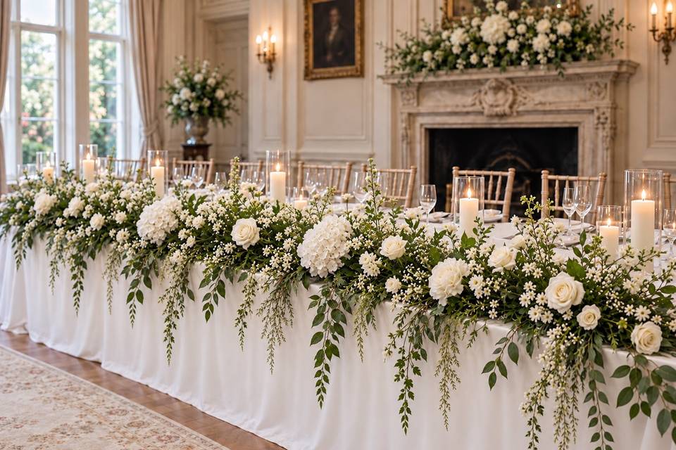 Top Table Floral Arrangement
