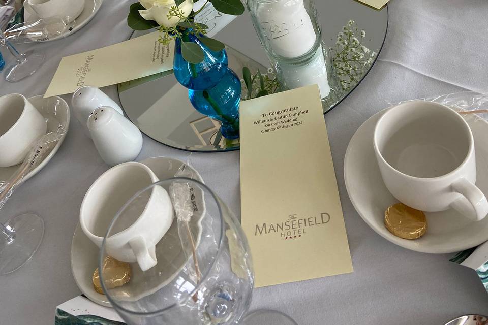 Gypsophila table vase