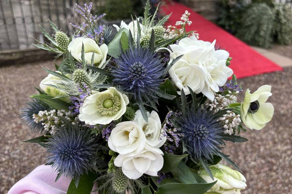 Scottish bridal bouquet