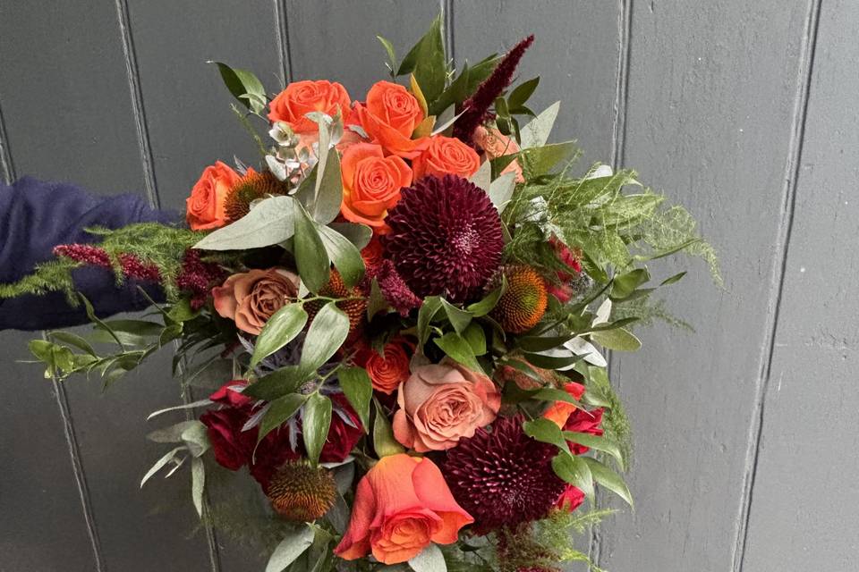Teardrop bouquet
