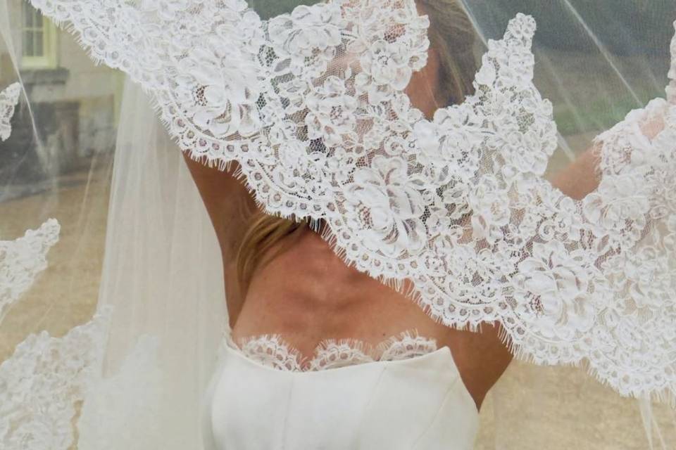 Gemma, our gorgeous LV Bride