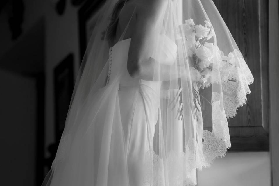 Evie, our stunning LV Bride