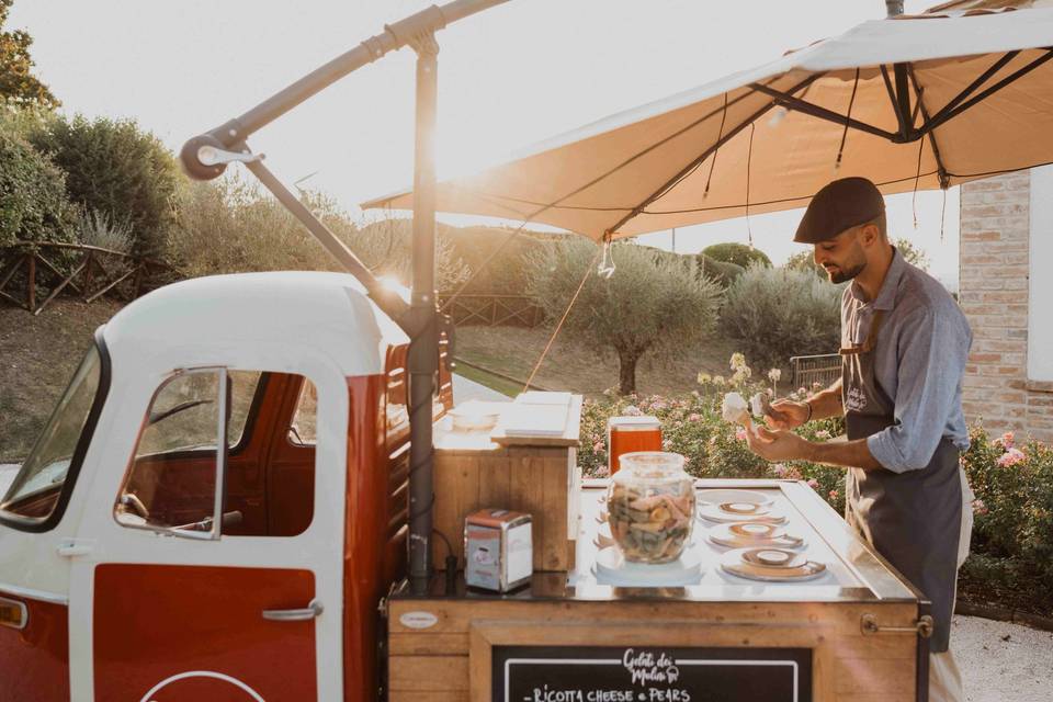 Ice cream Vespa