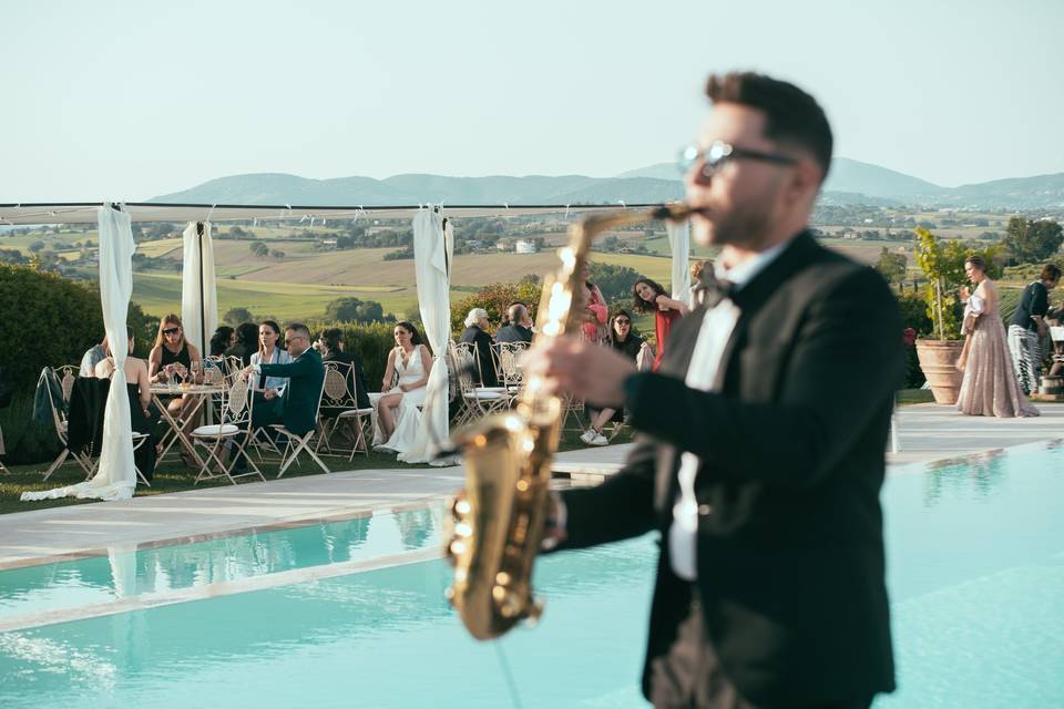Pool reception