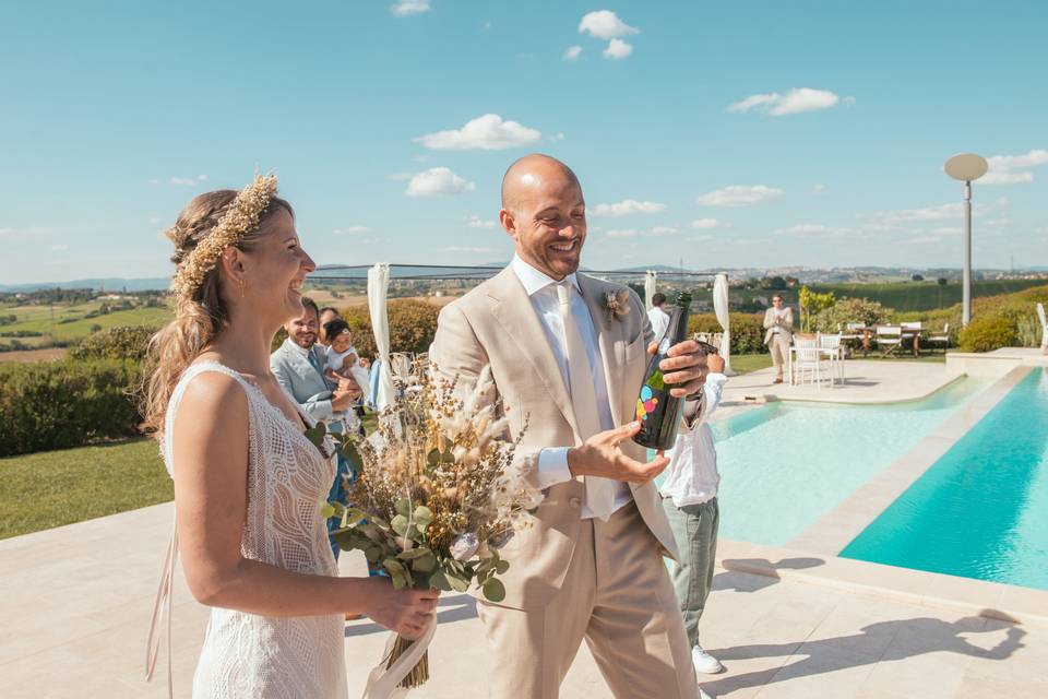First toast