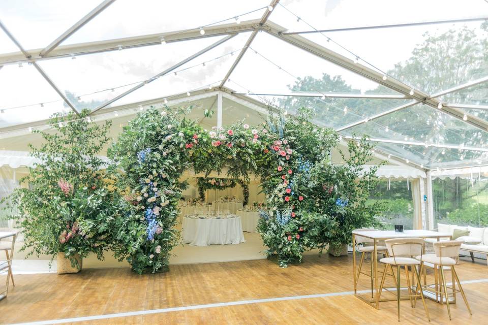 Marquee entrance