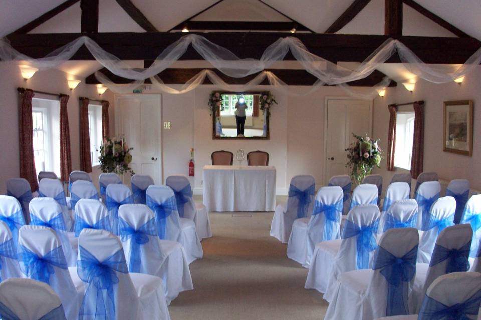 One of our Ceremony Rooms