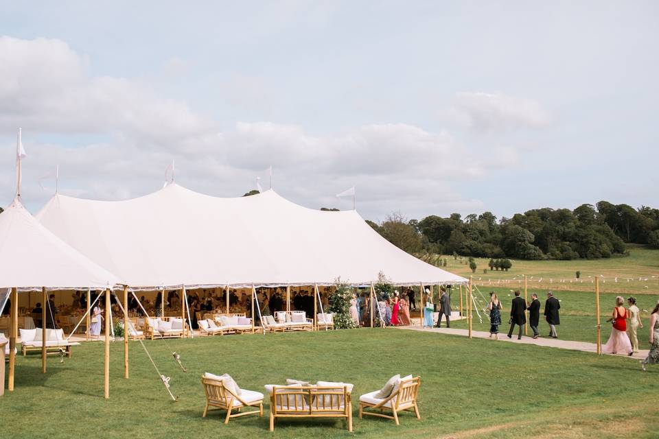 Marquee on the Lawn