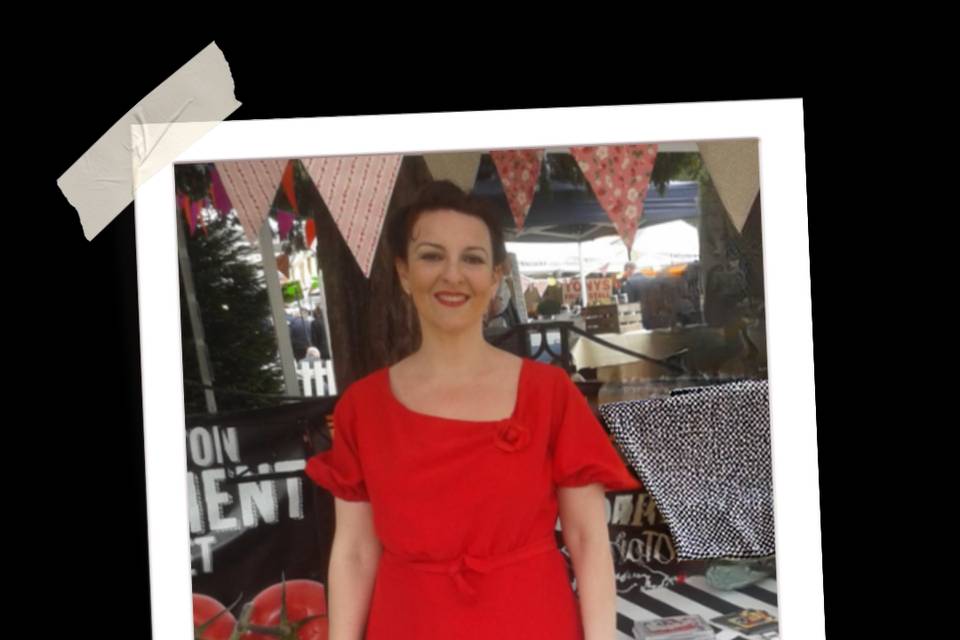 At a vintage fair