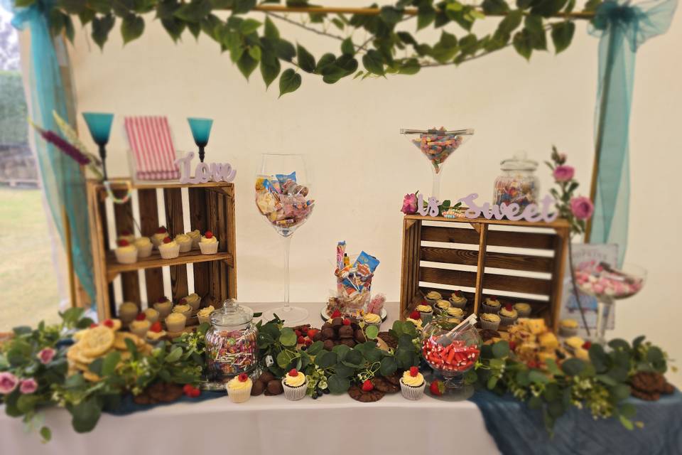 Gold with sweets added