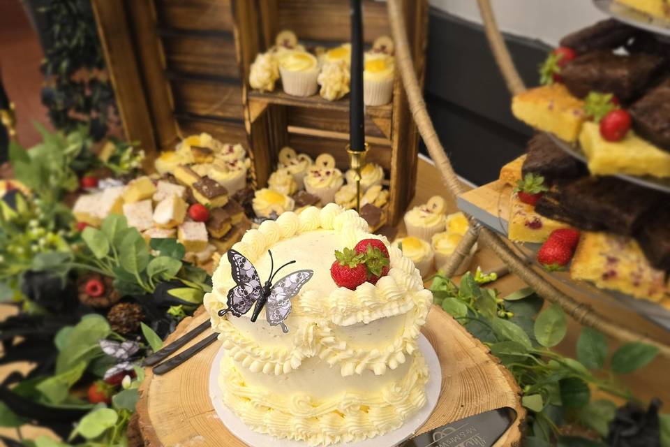 Diamond 6inch cutting cake