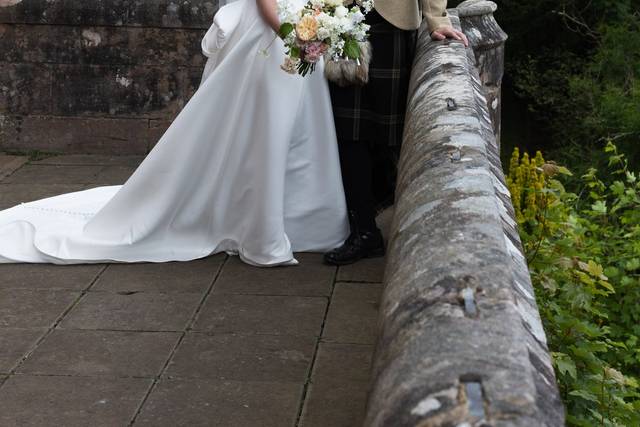 wedding at Sorn Castle