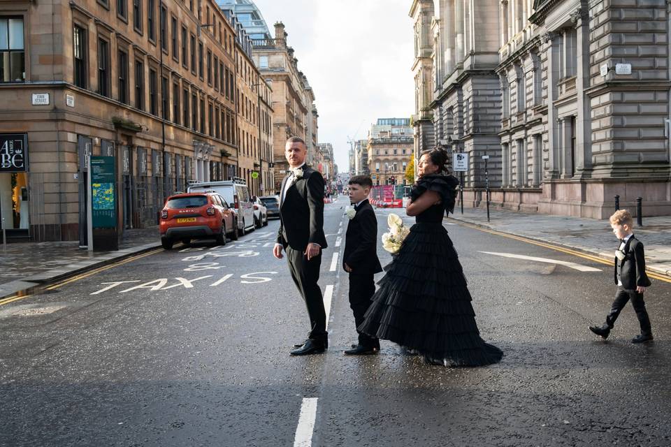 Glasgow wedding