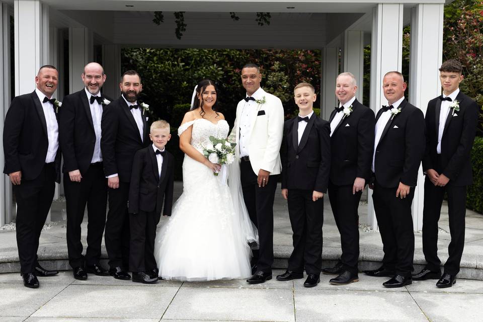 Groomsmen at Radstone
