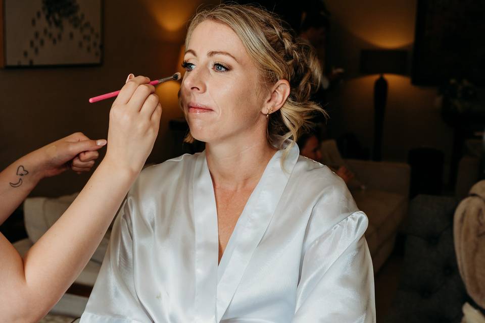 Bridal makeup