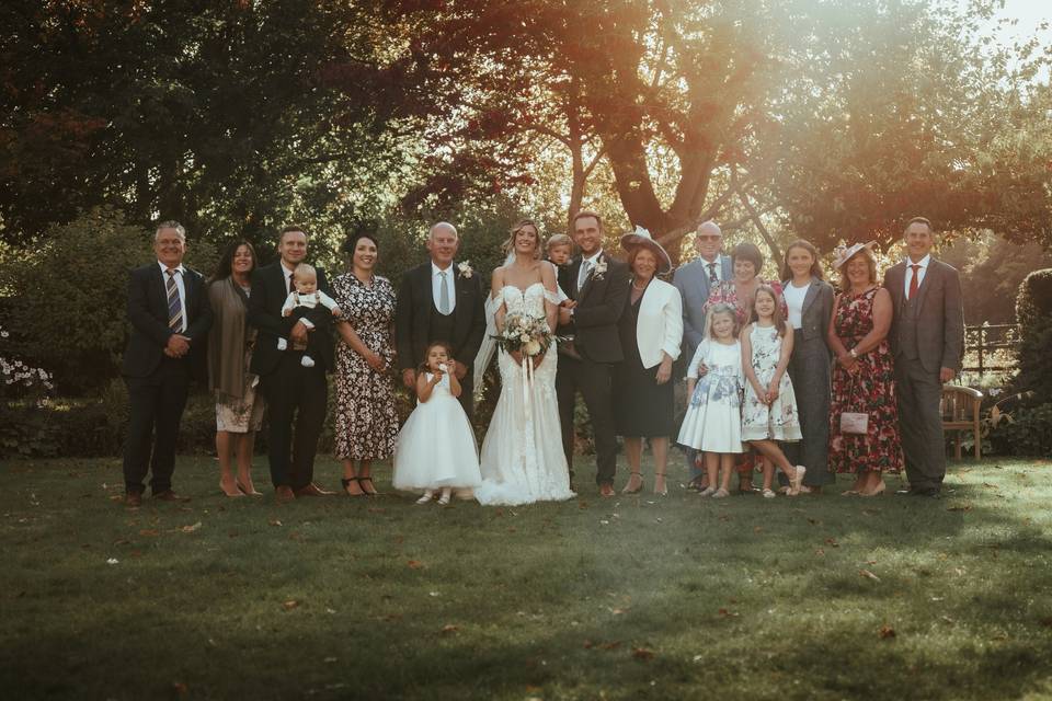 All the family.