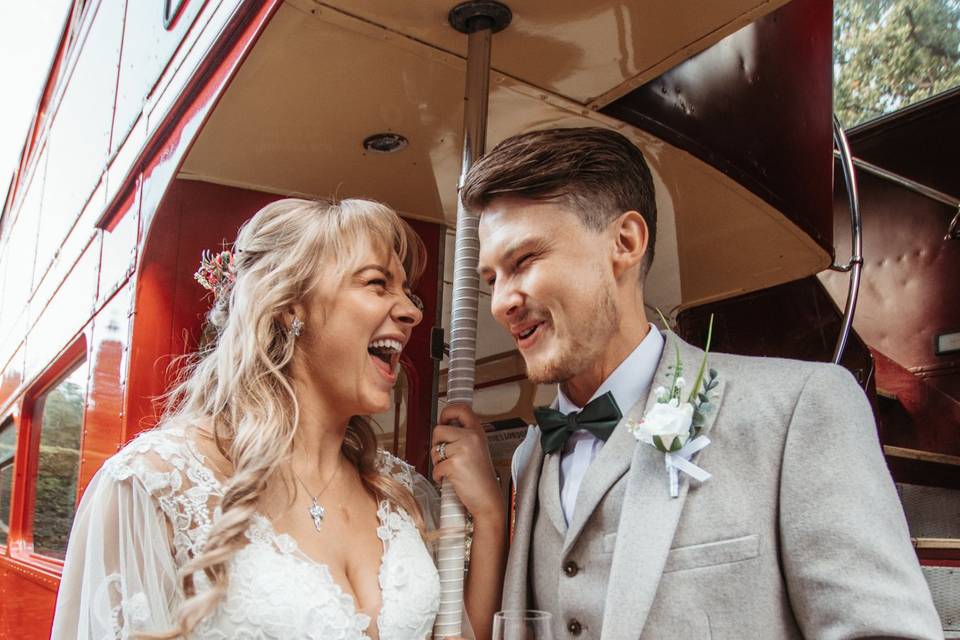 Cheers to the Mr & Mrs!
