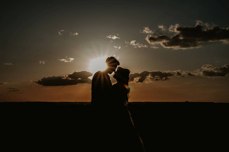 Sunset Wedding Photos