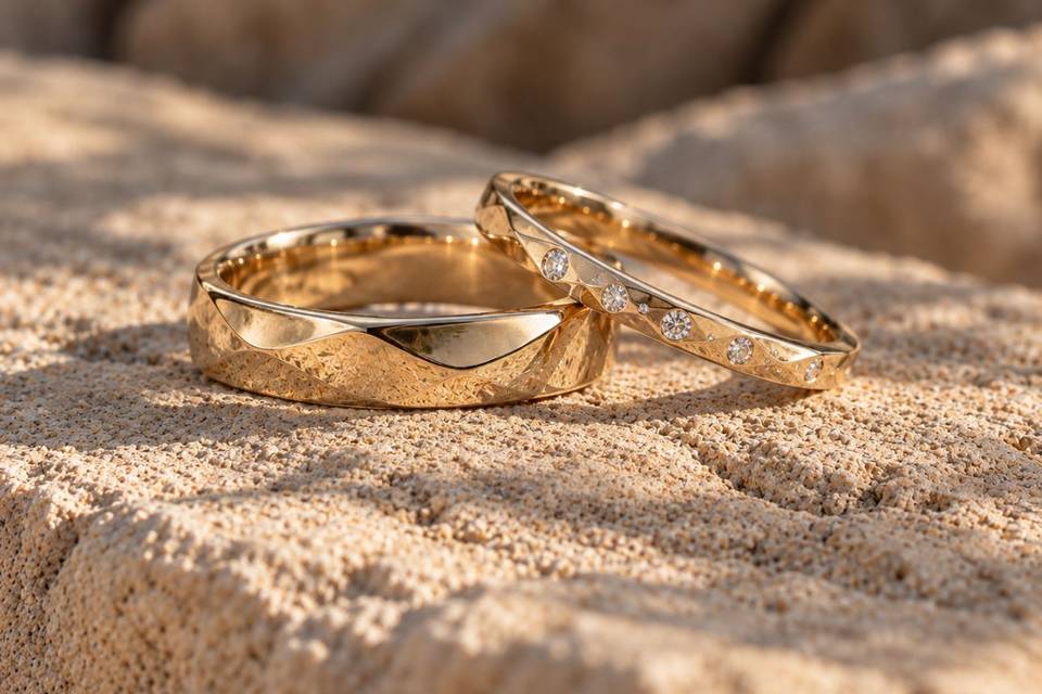 His and Hers Wedding Bands