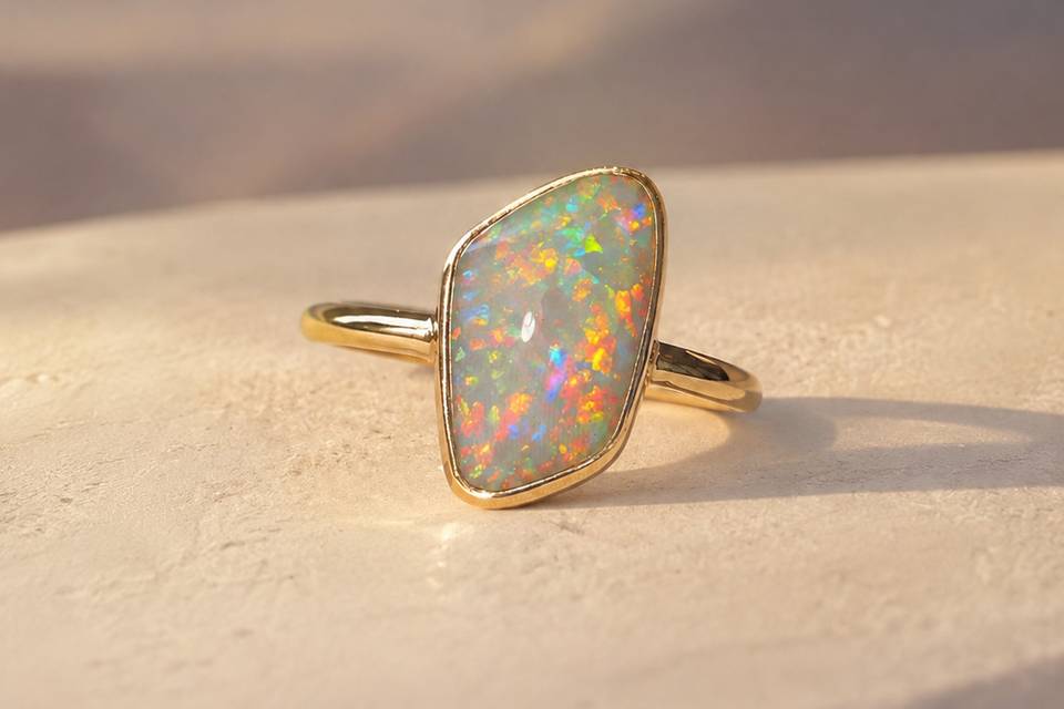 Opal ring