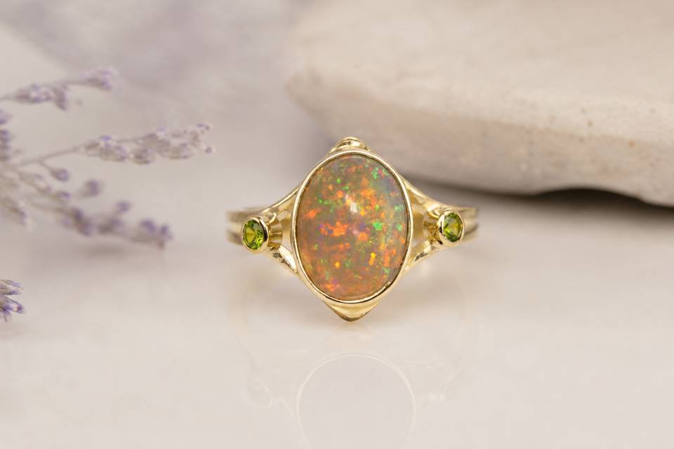 Opal ring