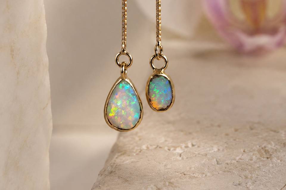 Drop earrings