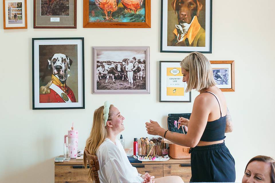 Bridal makeup