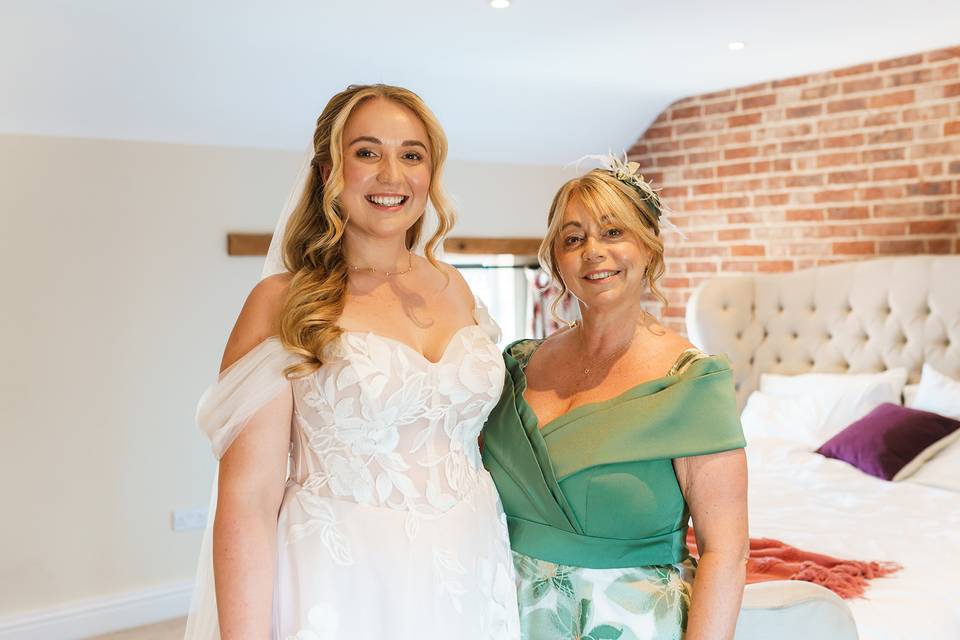 Bride and Mother of the Bride